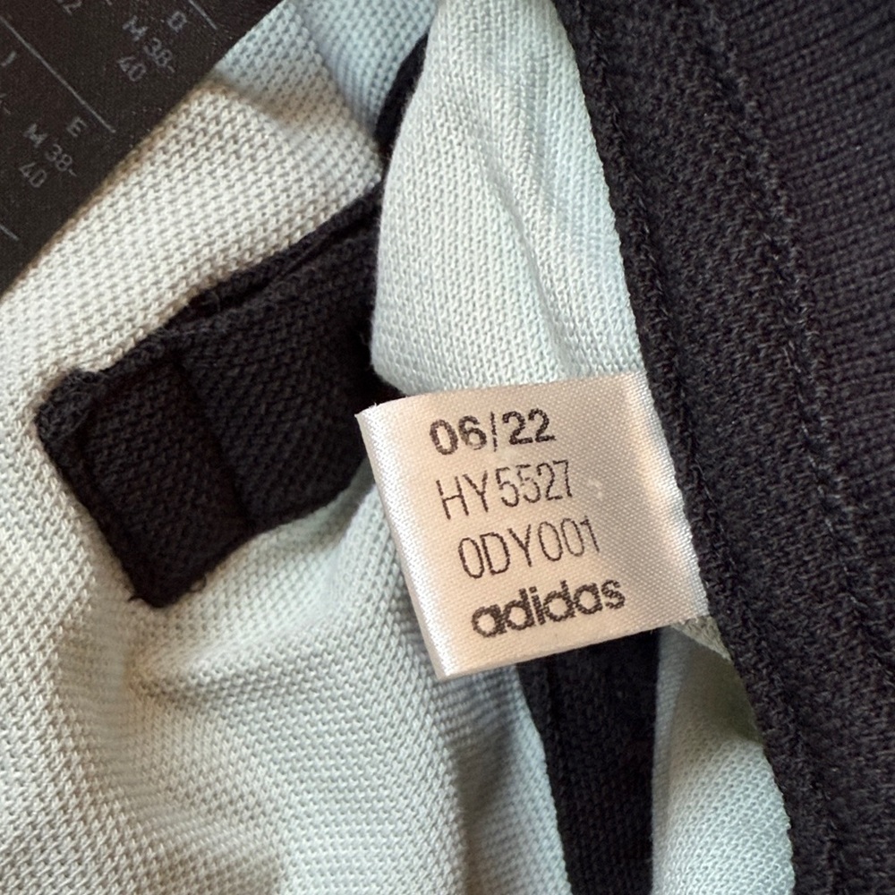 Adidas Cropped Pique Polo in Linen Green - Picture 12 of 13